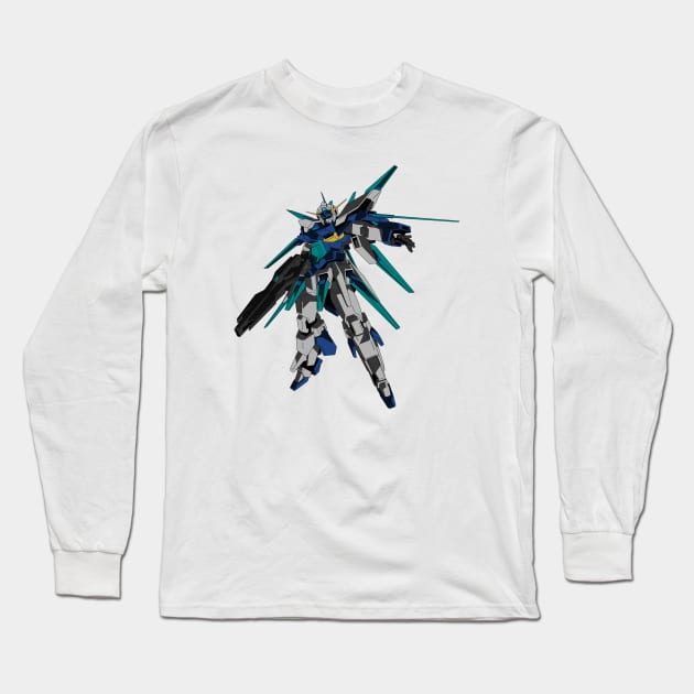 Gundam Long Sleeve T-Shirt by randycathryn